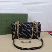 Gucci x Balenciaga The Hacker Project Small Marmont Bag 26cm (2 colors) - 3