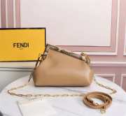 Fendi First beige with nake skin handle 26cm - 5