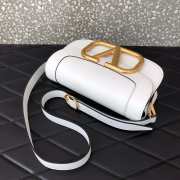 VALENTINO Garavani Medium White Shoulder Bag - 5