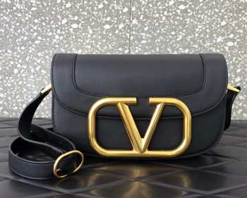 Valentino Garavani Medium Black Shoulder Bag