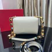 Valentino Garavani Stud Sign white bag - 5