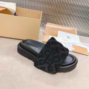 Louis Vuitton Black Pool Pillow Mules - 2