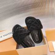 Louis Vuitton Black Pool Pillow Mules - 4