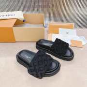 Louis Vuitton Black Pool Pillow Mules - 6