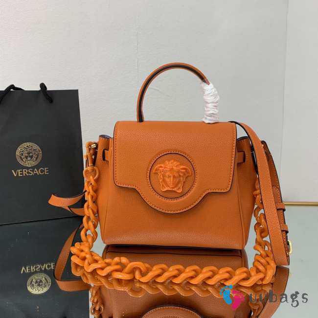 Versace mini orange bag 20x10x17cm - 1