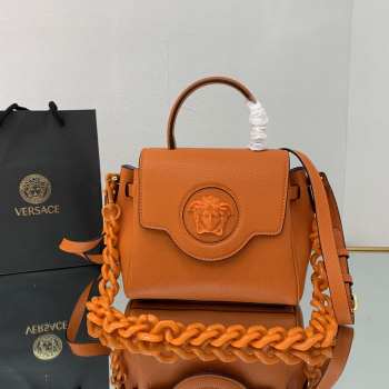 Versace mini orange bag 20x10x17cm