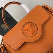 Versace orange 1039 LaMedusa handle bag - 3