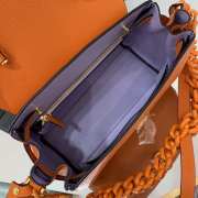 Versace orange 1039 LaMedusa handle bag - 2