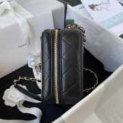 Chanel CC Filigree Vanity Case Bag 18cm - 2