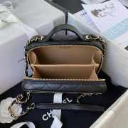 Chanel CC Filigree Vanity Case Bag 18cm - 5