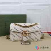 Gucci x Balenciaga The Hacker Project Small Marmont Bag 26cm (2 colors) - 2