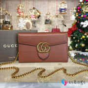 Gucci GG Marmont Chain Wallet 20cm (4 colors) - 6