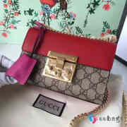 GUCCI Padlock Monogram Chain Bag 20cm (4 colors) - 4