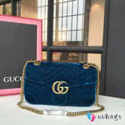 Gucci GG Marmont Chevron Velvet Shoulder bag 26cm（4 colors） - 4