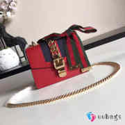 Gucci Sylvie Mini Chain Shoulder Bag 19cm (5 colors) - 5