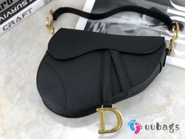 Dior Saddle Bag Mini Grained Calfskin 21cm (5 colors） - 1