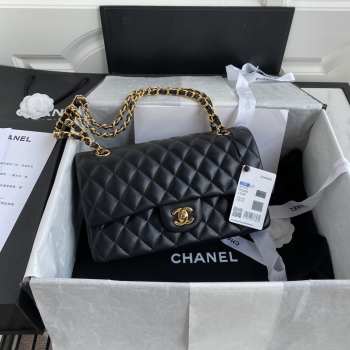 CHANEL Classic Flap Bag Lambskin A01112 Medium 25.5cm (11 colors)