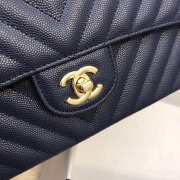 Chanel Classic Chervon Flap Bag Cavier 25.5cm (8 colors) - 5