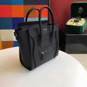 Celine Nano Luggage Silverhardware 20cm - 4