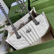 Gucci marmont 681483 white bag 26.5x19x11cm - 5