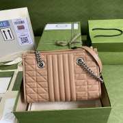 Gucci marmont 681483 pink bag 26.5x19x11cm - 1