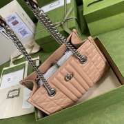 Gucci marmont 681483 pink bag 26.5x19x11cm - 5