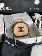 Chanel Beech Wood Vanity Case 21cm - 2