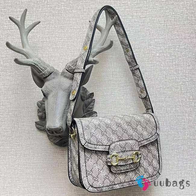 Gucci 1955 and balenciaga bag 25cm 602204 - 1