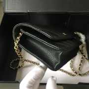 Chanel woc mini bag black gold chain 33814 19×12.5×4 cm - 2