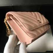 Chanel woc mini bag pink gold chain 33814 19×12.5×4 cm - 3