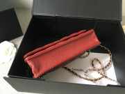 Chanel woc mini bag red gold chain 33814 19×12.5×4 cm - 3