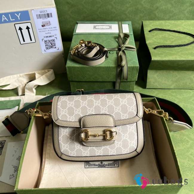 Gucci Horsebit 1955 GG mini bag 658574 20.5cm - 1