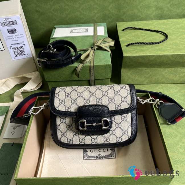 Gucci Horsebit 1955 GG mini bag 658574 20.6cm - 1