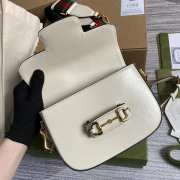 GUCCI HORSEBIT 1955 MINI BAG white 658574 20.5cm - 5