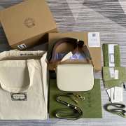 GUCCI HORSEBIT 1955 MINI BAG white 658574 20.5cm - 3