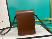 Gucci Horsebit 1955 mini bag brown 625615 11cm - 5