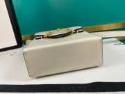 Gucci Horsebit 1955 mini bag white  625615 11cm - 3