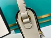 Gucci Horsebit 1955 mini bag white  625615 11cm - 4