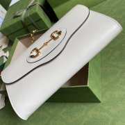 Gucci Horsebit 1955 small bag white  677286 26cm - 2