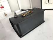 Gucci Horsebit 1955 small top handle bag black 627323 27.5 - 2