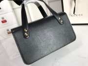 Gucci Horsebit 1955 small top handle bag black 627323 27.5 - 6