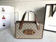 Gucci Horsebit 1955 small top handle bag brown 627323 27.5cm - 1