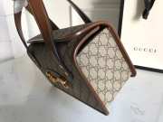 Gucci Horsebit 1955 small top handle bag brown 627323 27.5cm - 3