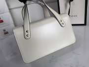 Gucci Horsebit 1955 small top handle bag white 627323 27.5cm - 5