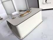 Gucci Horsebit 1955 small top handle bag white 627323 27.5cm - 4