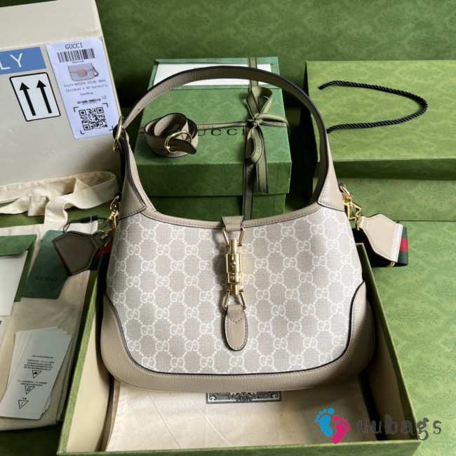 Gucci Jackie 1961 small GG shoulder bag 678843 28cm - 1