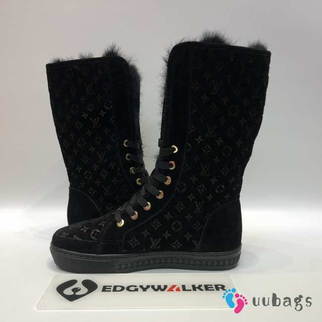 Louis Vuitton Snowball Flat Half Boot - 1