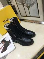 Fendi flat boots black - 1