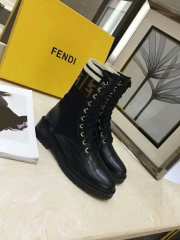 Fendi flat boots black - 3