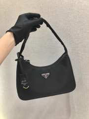 Prada re-edition 2000 nylon mini bag 1NE515 black 23x13x5cm - 4